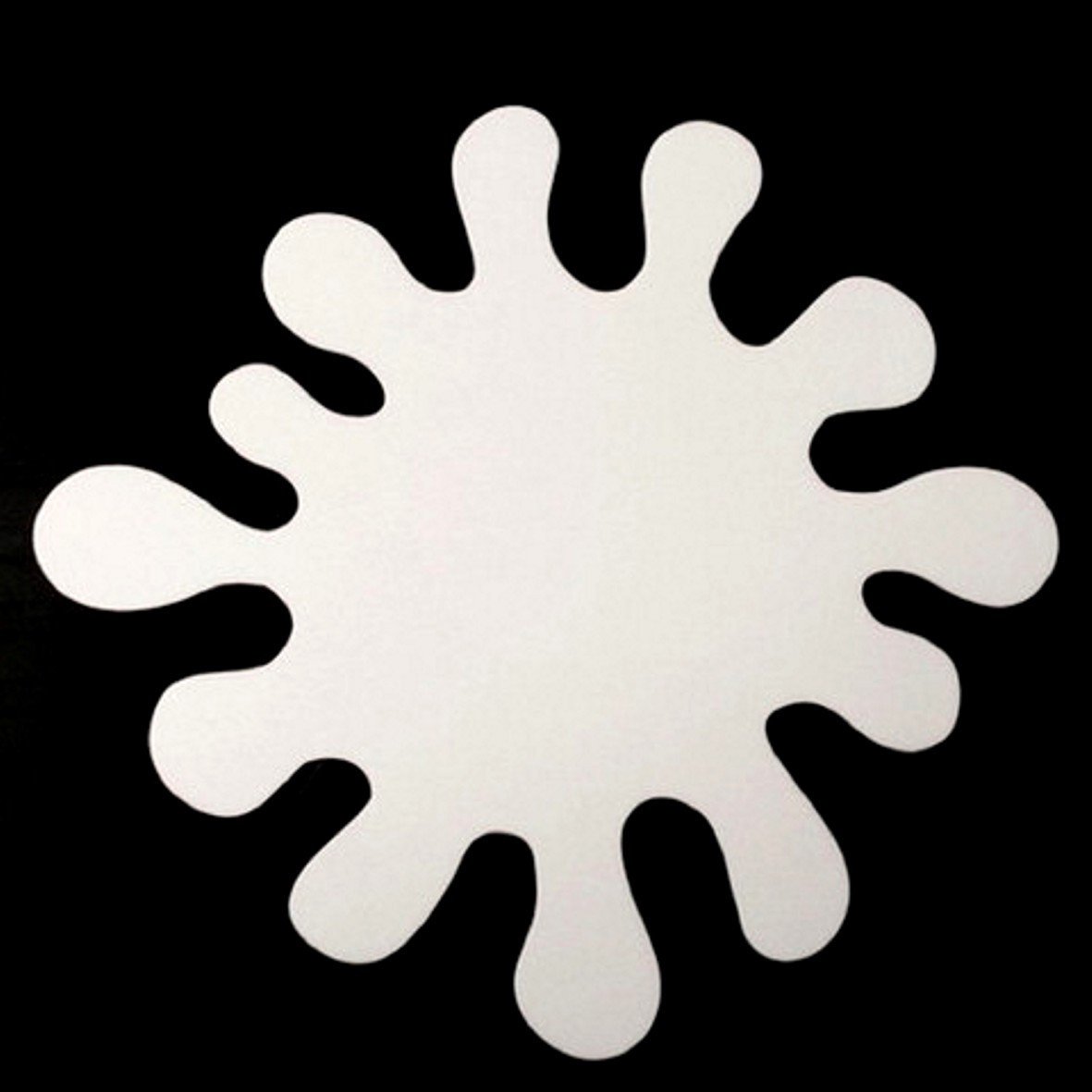 Super Cool Creations 4 Splash White Acrylic Coasters