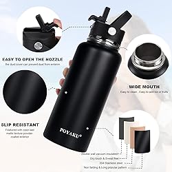 32oz Insulated Stainless Steel Water Bottle with