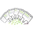 6 Word Mapping Paddles | Orthographic Mapping & Science of Reading Manipulatives | Double-Sided Magnetic Whiteboard Paddles w/ 36 Magnetic Discs