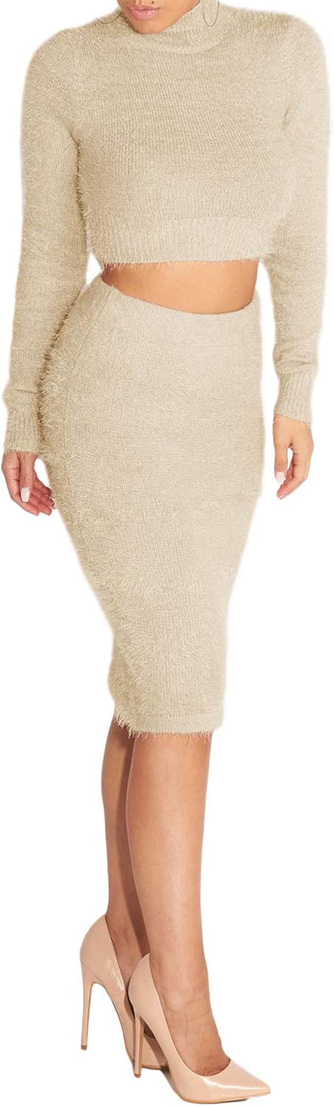 long sleeve and skirt