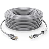 GWFIBER cat 5 ethernet Cable 100 ft Internet Cable (30 Meter) CAT5 poe Camera cat5 Indoor Outdoor ethernet Cable Network Cable(1 PCS Gray