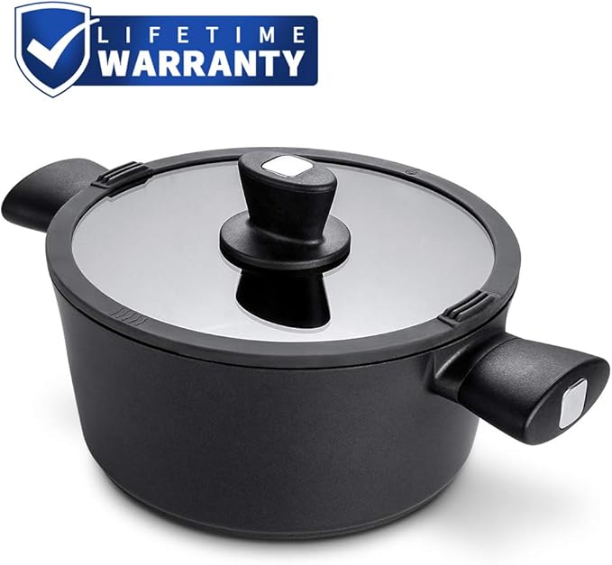 SKY LIGHT Cooking Pot Induction 24cm, 5.4L, Nonstick Stock Pot with