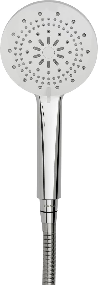 Triton Showers Olivia Shower Head 5 Spray Universal Chrome High Pressure