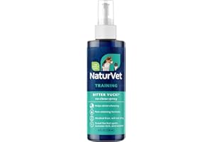 NaturVet Bitter Yuck! No Chew Spray for Dogs and Cats, 8 oz Liquid , Made in USA, 237 ml (Pack of 1)