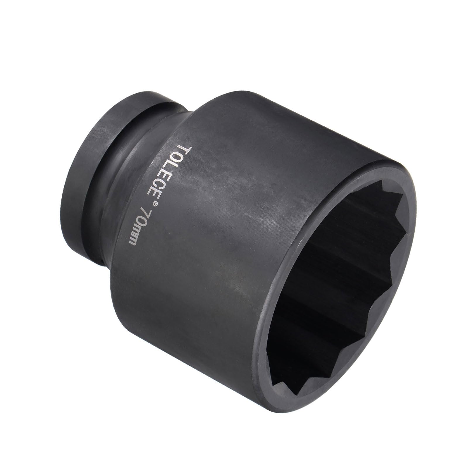 CoCud Impact Socket, 1" Drive 12 Socket 104mm Length, CR-MO 12 Point - (Applications: for DIY Hand Making Repairing)