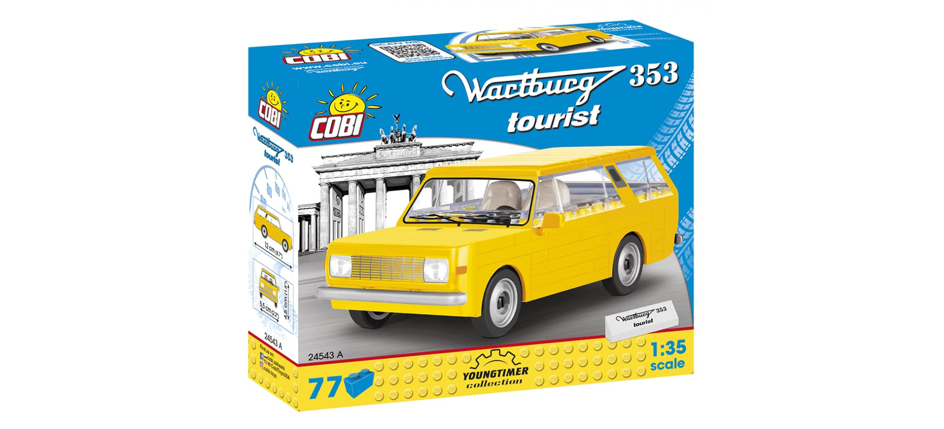 Cobi - Wartburg 353 Tourist (77 pcs)