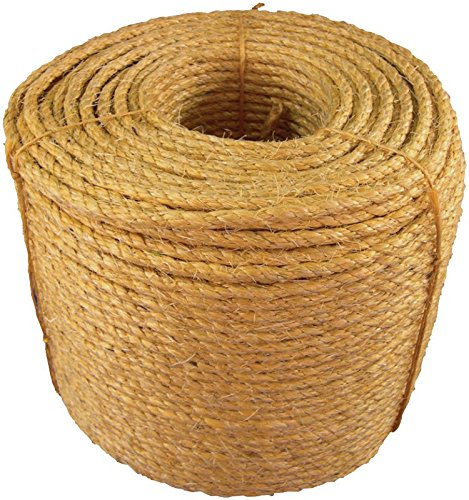 Corda Sisal 06 mm = 1/4 Pol +-20 kg com 376 m