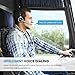 Mpow (2-Pack) V4.1 Bluetooth Headset/Truck Driver Headset, Wireless Over Head Earpiece with Noise Reduction Mic for Phones, Skype, Call Center, Office (Support Media Playing)