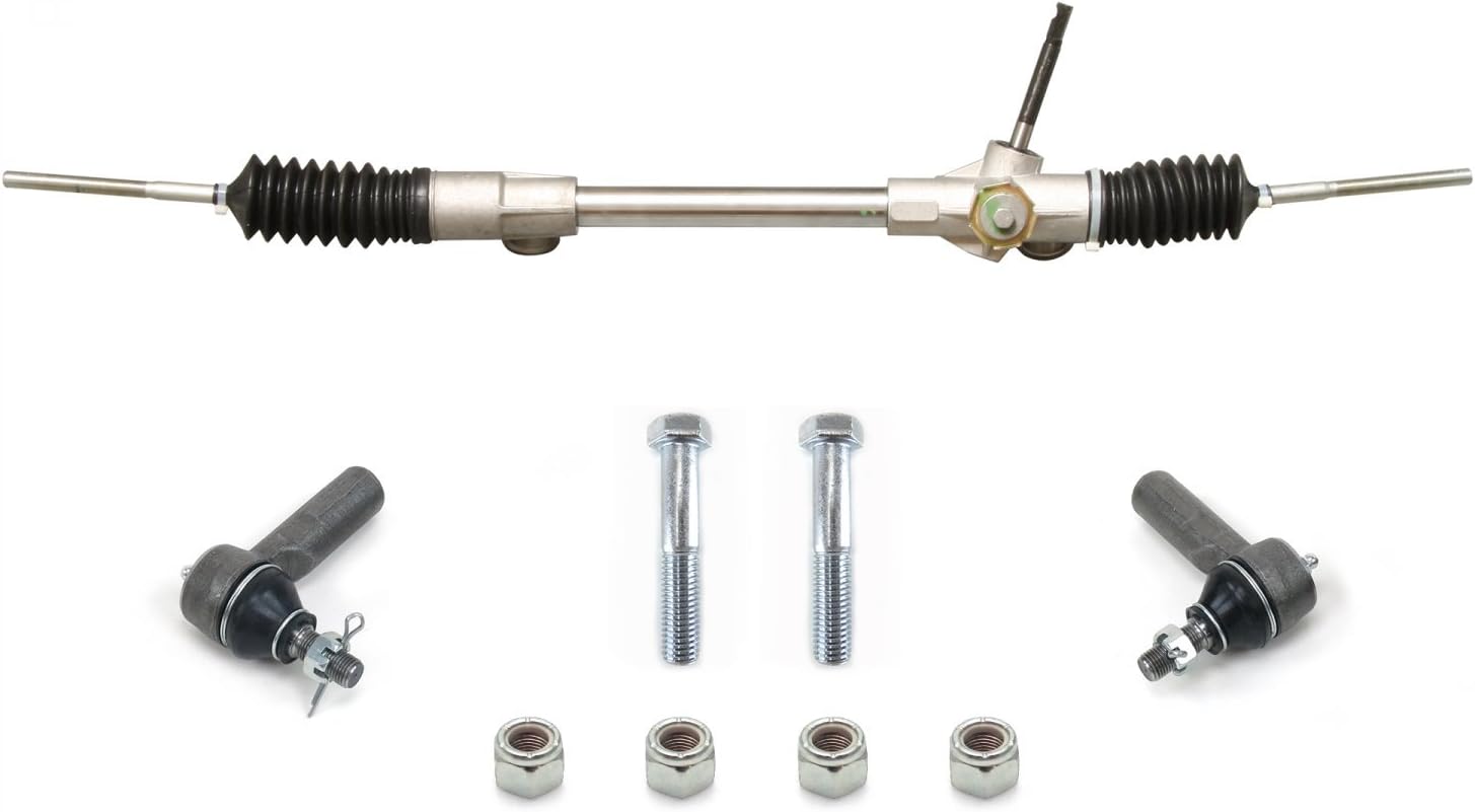 Helix 315300 Mustang II Manual Steering Rack and Pinion with Tie Rod