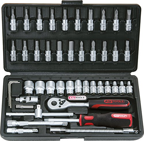 KS Tools 9110646 Socket Set 1/4" 46Piece