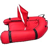 Luwint Hi-Vi Inflatable Dive Float Buoy and 5ft Surface Marker Buoy