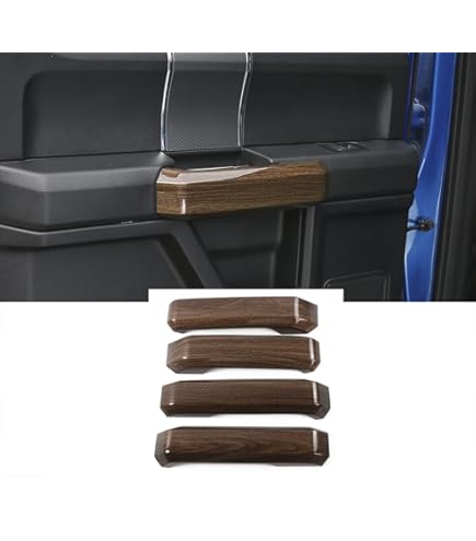For Ford F150 2015-2020 Interior Door Handle Cover Trim Decor Shell Accessories - Foto 7