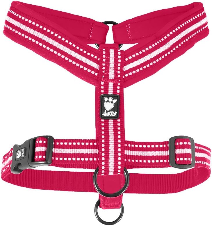 Hurtta Padded YHarness 2, Cherry, 43 in Pet Supplies