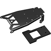 NICECNC Battery Guard with 8mm EVA Shock Cushion,5052 Aluminum CNC,Black | Compatible with Surron Light bee X/S/ L1E, Compatible with Segway X160 X260,Durable Protection