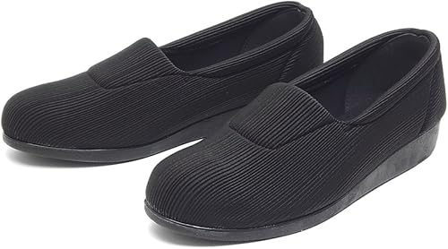 Amazon 4e ゆったり幅広 ストレッチ素材 スリッポンシューズ 日本製 ブラック ローファー スリッポン
