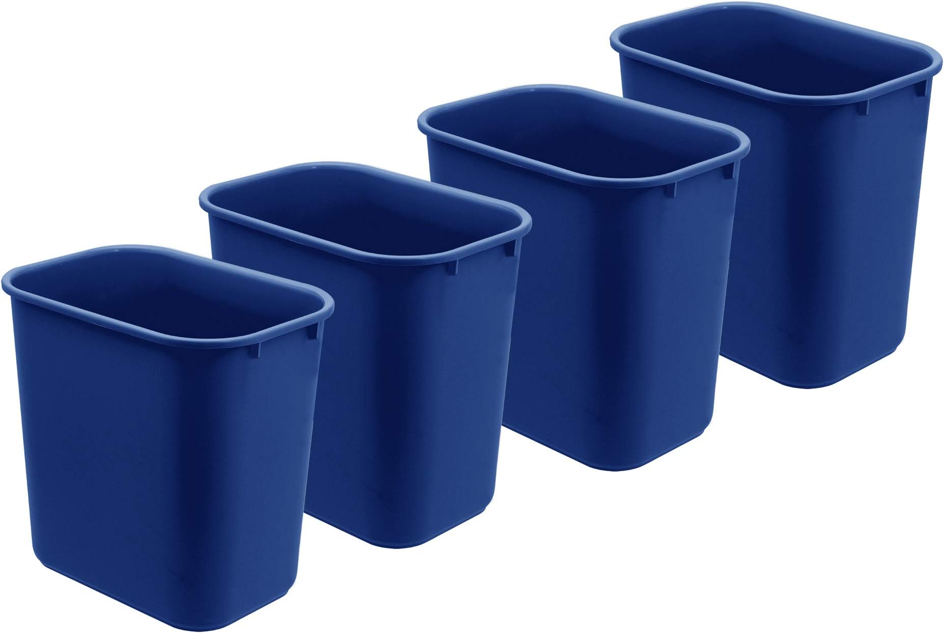 Acrimet Wastebasket 24L (Blue Color) (4 Pack)