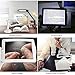 Full-page Magnifier, KKmoon Handsfree 3X Reading Full-page Magnifier 2Led Magnifying Wallfire Loupe Glasses Desk Table Desktop Lamp Light