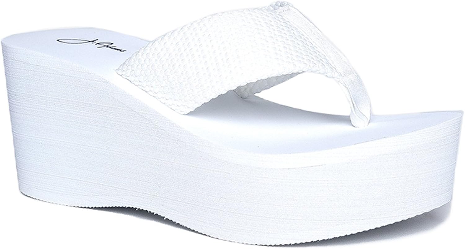 black foam platform sandals