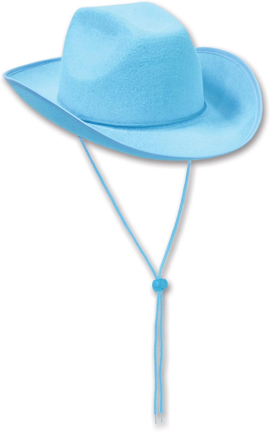 turquoise cowboy hat