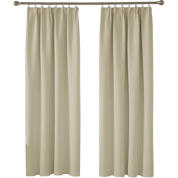 Deconovo Lot De 2 Rideaux Chambre Salon Salle à Manger