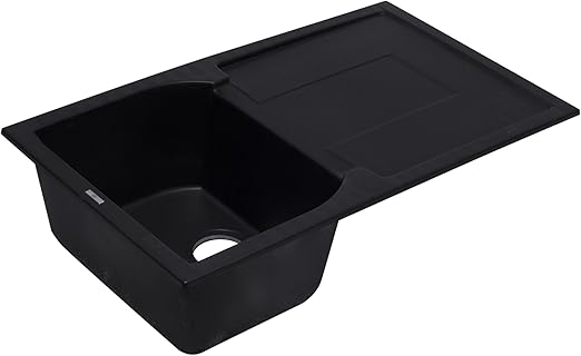 Alfi Brand Ab1620di Bla Black 34 Single Bowl Granite Composite