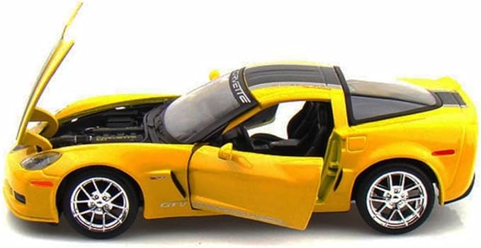yellow corvette toy car