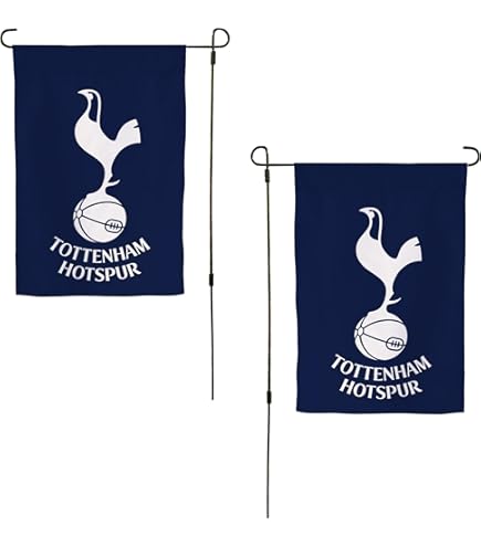 トットナム　フラッグ　旗　CL Amazon.com : Tottenham Hotspur F.C. Flag CC, White, 5x3