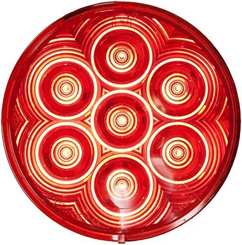 4" Round (M817R-7) L.E.D. Red Tail Light - LumenX
