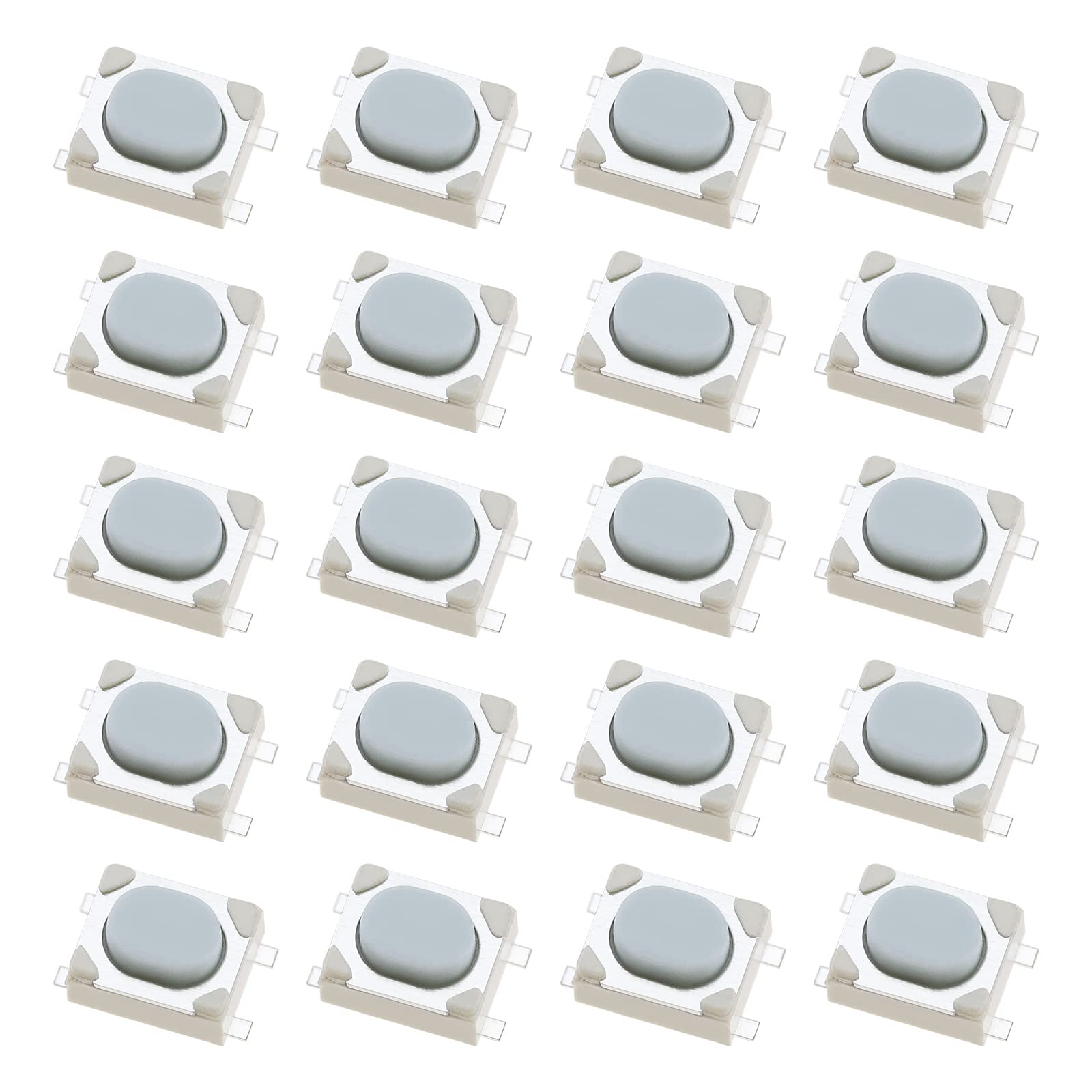 Create idea 20PCS Tactile Push Button Micro Switch Compatible with Astra J Insignia Adam Corsa E Remote Key Fob Soldering Repair Accessories