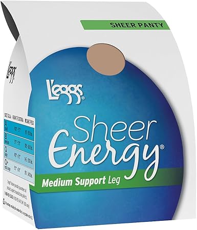L'eggs Sheer Energy All Sheer Pantyhose 