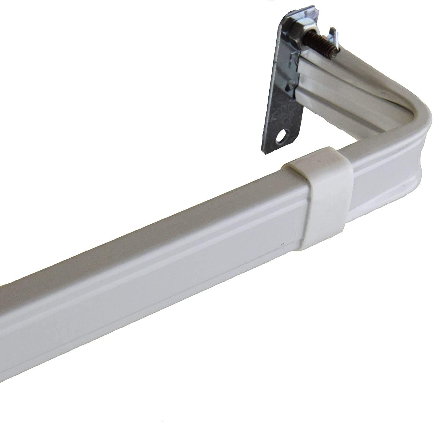 Rod Desyne Lockseam 2-Inch Window Curtain Rod Set, 48 to 84-Inch: Home & Kitchen
