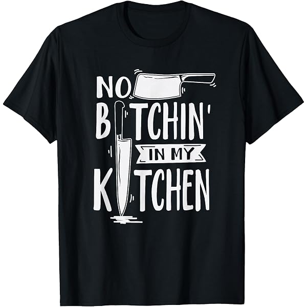 T-shirt Homme Gildan 'Don't Mess With The Chef' - Coton Présrétré, Motif Skull Cuisine