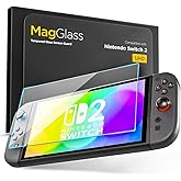 magglass Designed for Nintendo Switch 2 Tempered Glass Screen Protector (2025 8" inch) Applicator Included (HD Clear)