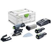 Festool 577513 Cordless Delta Sander DTSC 400 18V 3.0 Ah I-Plus