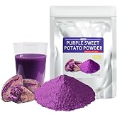 Fraunitsh Purple Sweet Potato Powder 7oz, Ube Powder, No Additives | Natural Purple Yam Powder Food Coloring for Baking, Smoo