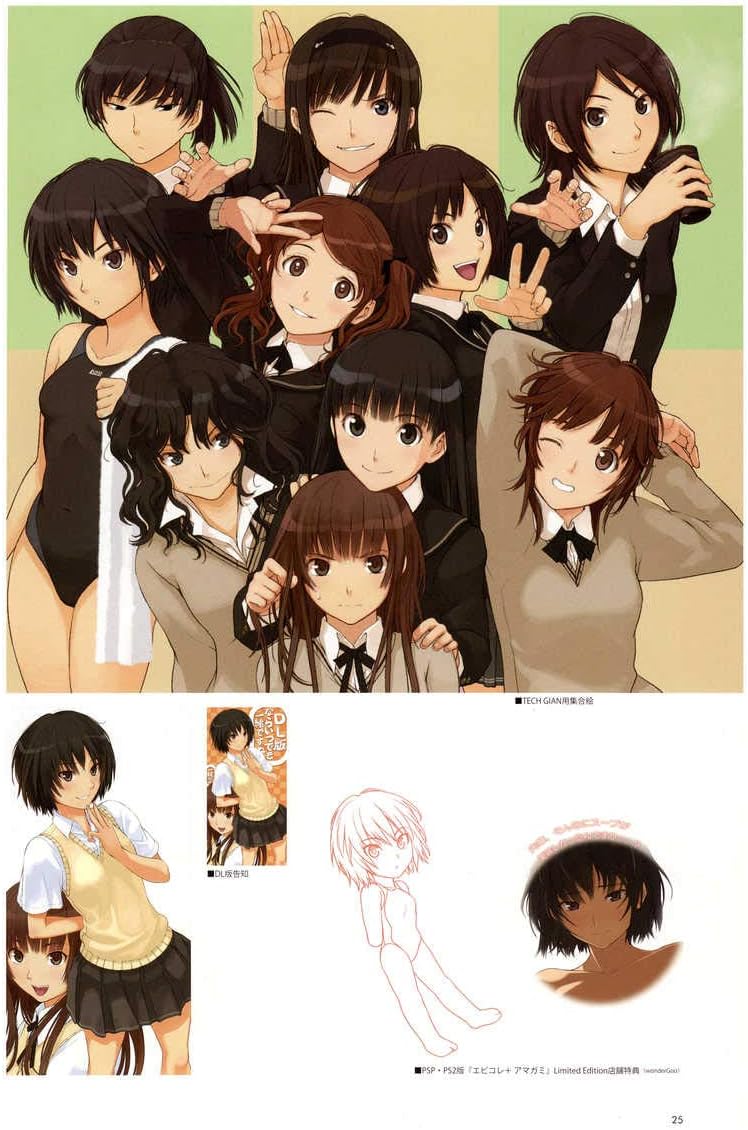 Amazon 高山箕犀個展 アマガミ10周年記念展覧会 創設祭 図録 イラスト集 画集 設定集 アマガミ キミキス セイレン Fate アニメ 萌えグッズ 通販