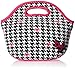BYO Rambler Insulated Neoprene Lunch Bag, Houndstooth Black