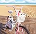 Colorbasket Kid's Front Handlebar Wicker Bike Basket - White EV01495