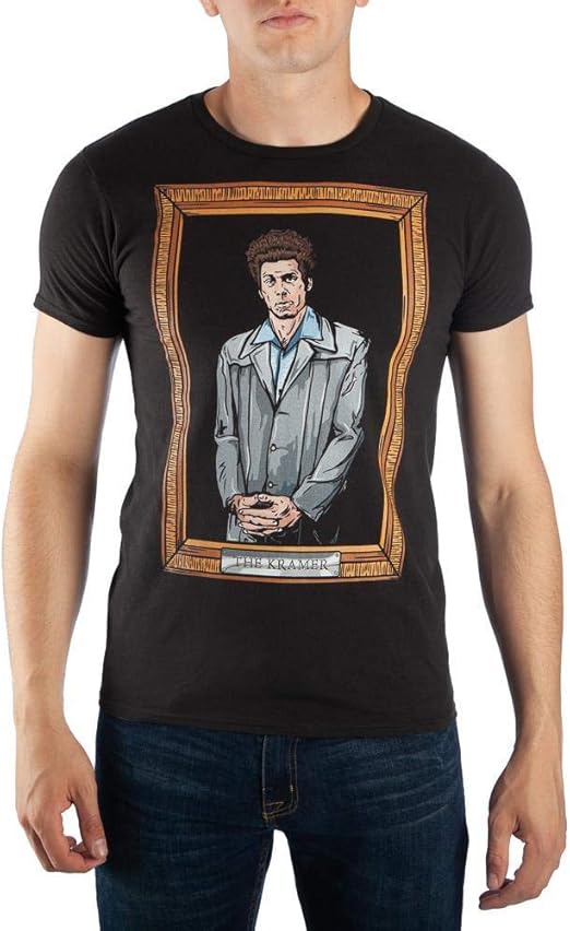 Seinfeld Kramer Shirt Kramer Tshirt Gift Shirt ApparelMedium Black
