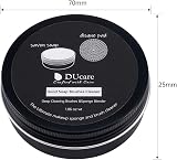 DUcare Makeup Brush Cleaner Set: Solid Soap & Silicone Pad for Blenders view 5