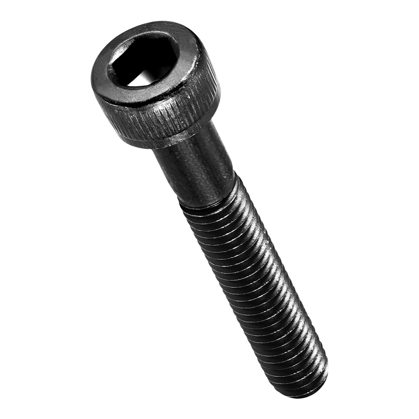 METALLIXITY Socket Head Cap Screws(M5-0.8x30mm)50Pcs, Carbon Steel Allen Socket Drive DIN912/ISO4762 Metric Oxide - Machine Grade 12.9 Internal Hex Screw UNC Coarse, Black — image 1