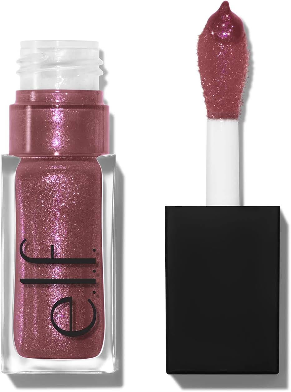 e.l.f. Glow Reviver Lip Oil Glimmer Nourishing High Shine Mint Scent