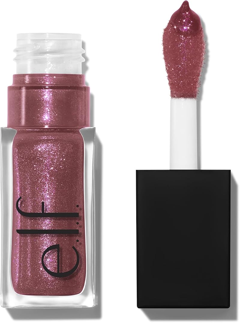 e.l.f. Glow Reviver Lip Oil Glimmer Nourishing High Shine Mint Scent