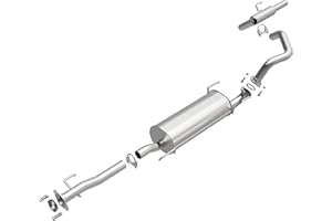 BRExhaust Replacement Exhaust System Kit 106-0075: Compatible with 2003-2009 Toyota 4Runner, 2003-2004 Lexus GX470 4.0L/4.7L