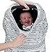 Baby Car Seat Cover, 100% Protective Nursing Covers Scarf Infant Breastfeeding Cover Baby Car Seat Canopy, Multi-use Infinity Stretchy Shawl by Upsimples