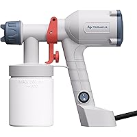 Tilswall Paint Spray Machine, HVLP Electric Paint Gun Ultra Light, with 3 Spray Modes, Ideal for House Paint Gun, Cabinets, F