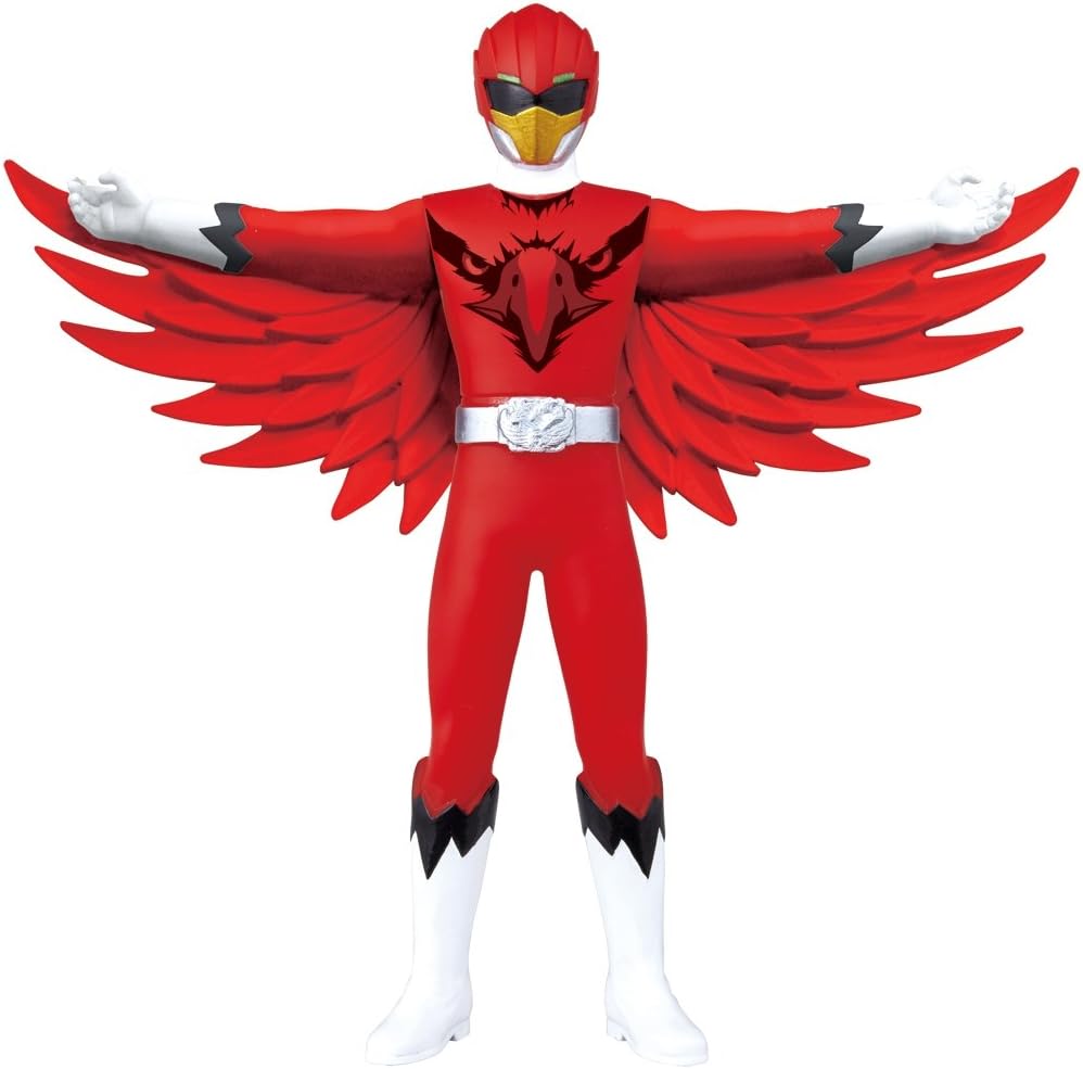 Amazon 動物戦隊ジュウオウジャー 戦隊ヒーローシリーズex ジュウオウイーグル 野性解放モード ソフビ人形 おもちゃ