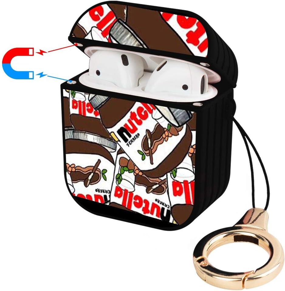Wireless Airpods Case Earphone Case AirPods 1/2 Nutella