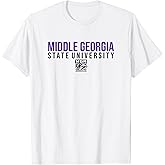 Middle Georgia State MGA Knights Stacked T-Shirt