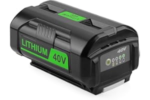 SJZNHFTOLO 40V 6.5Ah Battery Replacement for Ryobi 40V Lithium Battery Compatible with Ryobi 40 Volt Battery OP4050A OP4015 O